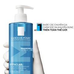 Gel Rửa Mặt La Roche-Posay Effaclar Purifying Foaming Gel M+ Dành Cho Da Dầu, Nhạy Cảm