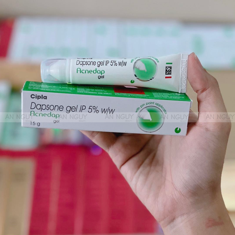 Gel Trị Mụn Acnedap Cipla Dapsone Gel IP 5% 15g