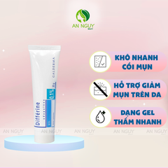 Gel Hỗ Trợ Trị Mụn Galderma Differine Adapalene 0.1% 30gr