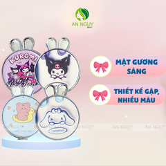Gương Tròn Cầm Tay Nhỏ Gọn, Tiện Lợi