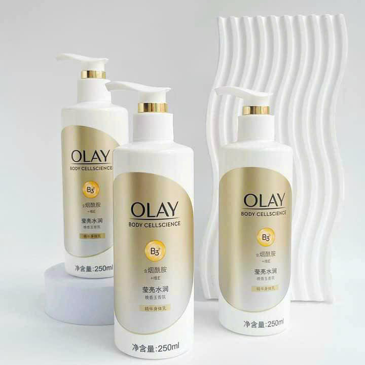 Dưỡng Thể Trắng Da Olay Body Cellscience B3+ Vitamin E 250ml (Bản Trung)