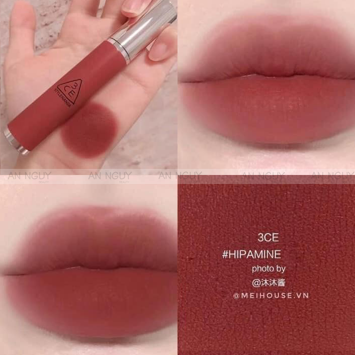 Son Kem Lì 3CE Hazy Lip Clay (New) 4g