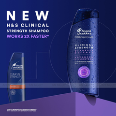 Dầu Gội Trị Gàu Head & Shoulders Clinical Strength Shampoo 400ml
