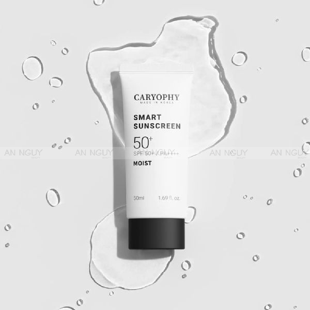 Kem Chống Nắng Caryophy Smart Sunscreen SPF50+ PA++++ Moist Dưỡng Ẩm Da 50ml