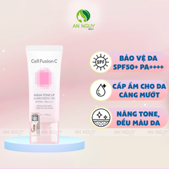 Kem Chống Nắng Cell Fusion C Aqua Tone Up Sunscreen 100 SPF50+ PA++++