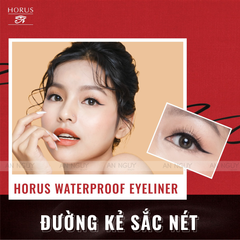 Bút Kẻ Mắt Horus Waterproof Eyeliner 1gr #01-Jet Black