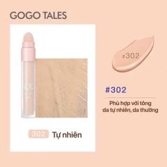 Kem Che Khuyết Điểm 2 Đầu GoGo Tales Moisturizing Traceless Concealer 3.4g