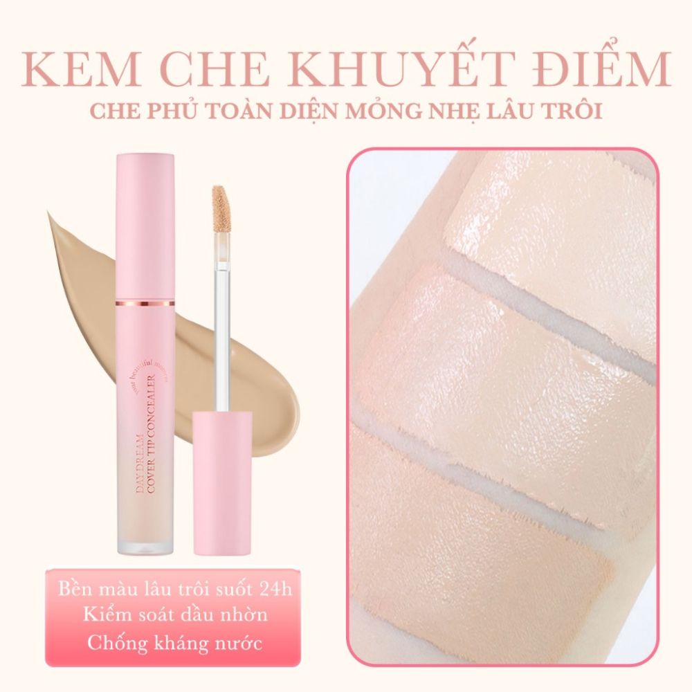 Kem Che Khuyết Điểm Aperire Daydream Cover Tip Concealer 4.5ml