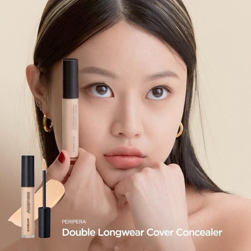 Kem Che Khuyết Điểm Peripera Double Longwear Cover Concealer 5.5g