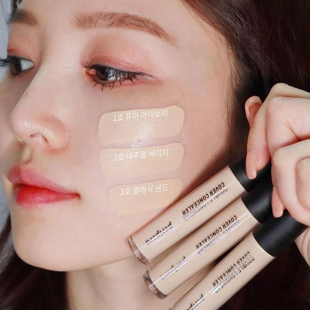 Kem Che Khuyết Điểm Peripera Double Longwear Cover Concealer 5.5g