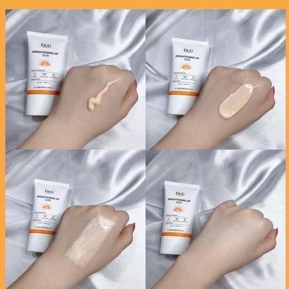 Combo 2 Kem Chống Nắng Dr.G Brightening Up Sun+ SPF50+ PA+++ Nâng Tông Da 50ml + 20ml