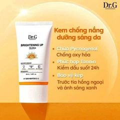 Combo 2 Kem Chống Nắng Dr.G Brightening Up Sun+ SPF50+ PA+++ Nâng Tông Da 50ml + 20ml