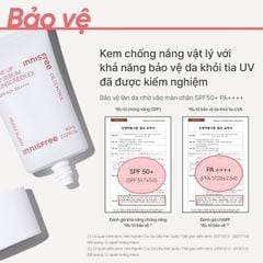 Kem Chống Nắng Innisfree Tone Up No Sebum Sunscreen EX Nâng Tone Kiềm Dầu