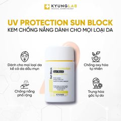 Kem Chống Nắng Kyung Lab UV Protection Sun Block SPF50+/PA++++ Fluid Cream 50ml