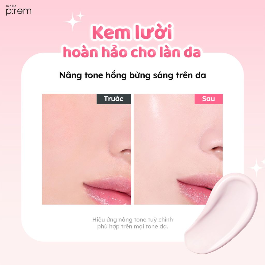Kem Chống Nắng Make p:rem Tone Up Sun Cream 50ml