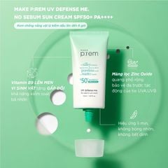 Kem Chống Nắng Make p:rem UV Defense Me Sun Cream 50ml