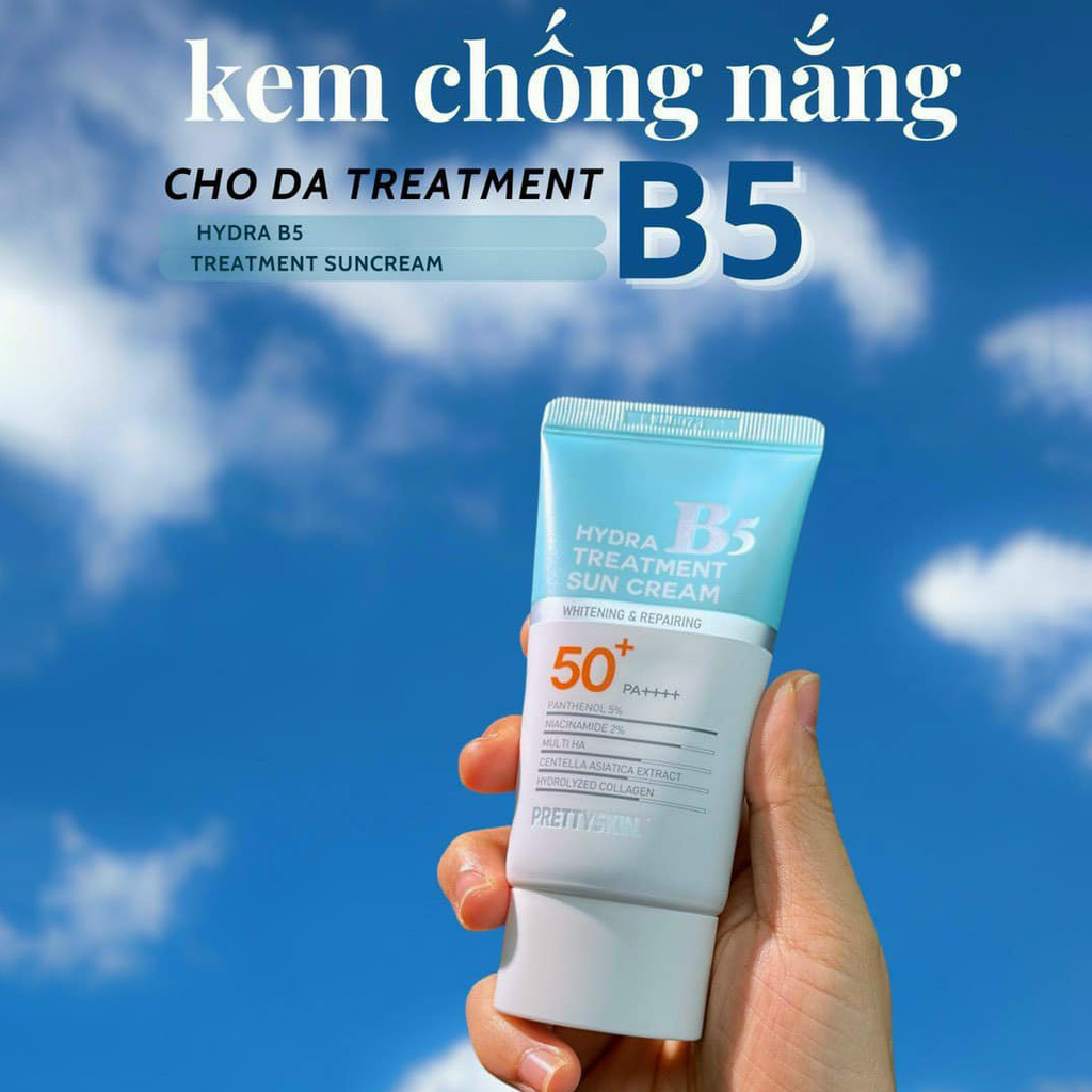 Kem Chống Nắng PrettySkin B5 Sun Cream SPF50+ PA++++ 50ml