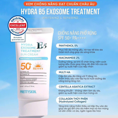 Kem Chống Nắng PrettySkin B5 Sun Cream SPF50+ PA++++ 50ml
