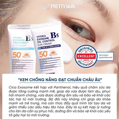 Kem Chống Nắng PrettySkin B5 Sun Cream SPF50+ PA++++ 50ml