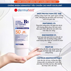 Kem Chống Nắng PrettySkin B5 Sun Cream SPF50+ PA++++ 50ml