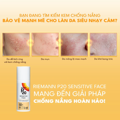 Kem Chống Nắng Riemann P20 Sun Cream SPF50+ PA++++