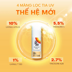 Kem Chống Nắng Riemann P20 Sun Cream SPF50+ PA++++
