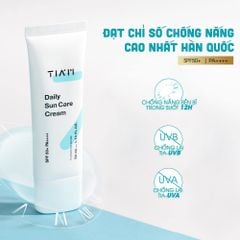 Kem Chống Nắng Tia'm Daily Sun Care Cream SPF50+ PA++++ Kiểm Soát Dầu 50ml