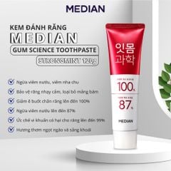 Kem Đánh Răng Median Gum Science Toothpaste 120g