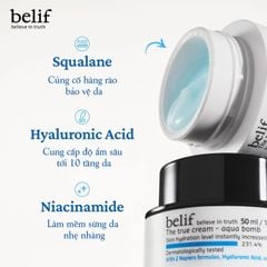 Combo 3 Món Mặt Nạ Ngủ Belif Super Knights - Multi Vitamin Mask 75ml + Kem Dưỡng Belif The True Cream - Aqua Bomb 10ml + Tinh Chất Belif Numero 10 Essence 35ml