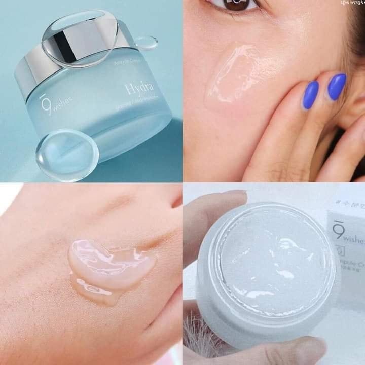 9 wishes kem dưỡng da hydra ampule cream 50ml ip04