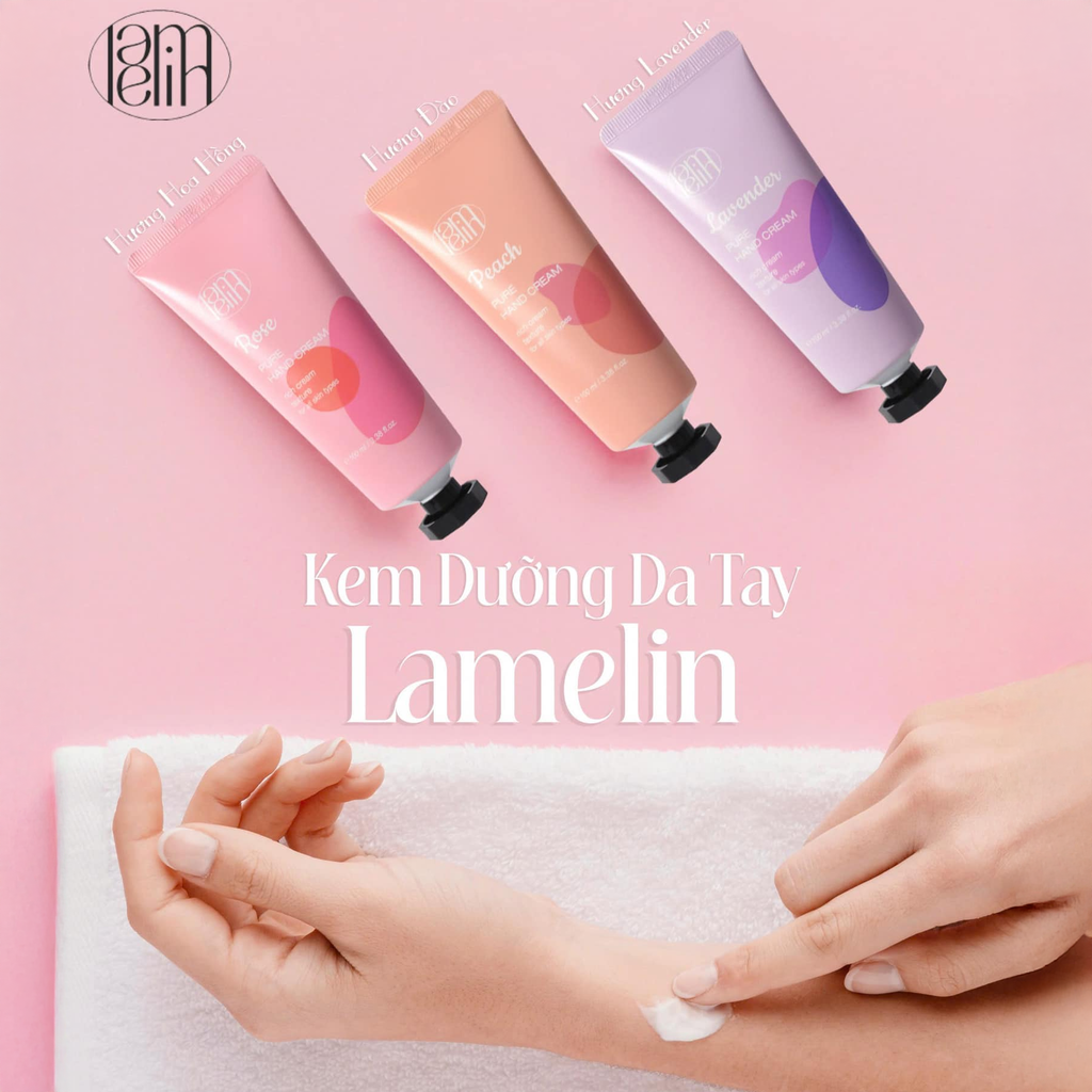 Kem Dưỡng Da Tay Lamelin Pure Hand Cream 100ml