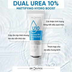 Gel Dưỡng DrCeutics Dual Urea 10% Mattifying Hydro Boost Cấp Ẩm Cho Da