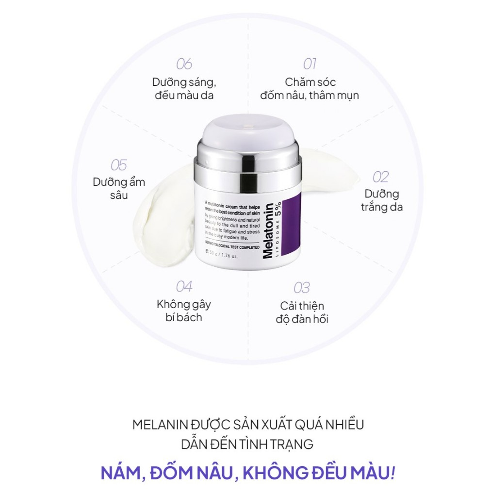 Kem Dưỡng Maxclinic Time Return Melatonin Cream Chống Lão Hóa 50g