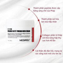 Kem Dưỡng MediPeel+ Collagen Naite Thread Neck Cream Chống Lão Hóa Vùng Cổ 100ml