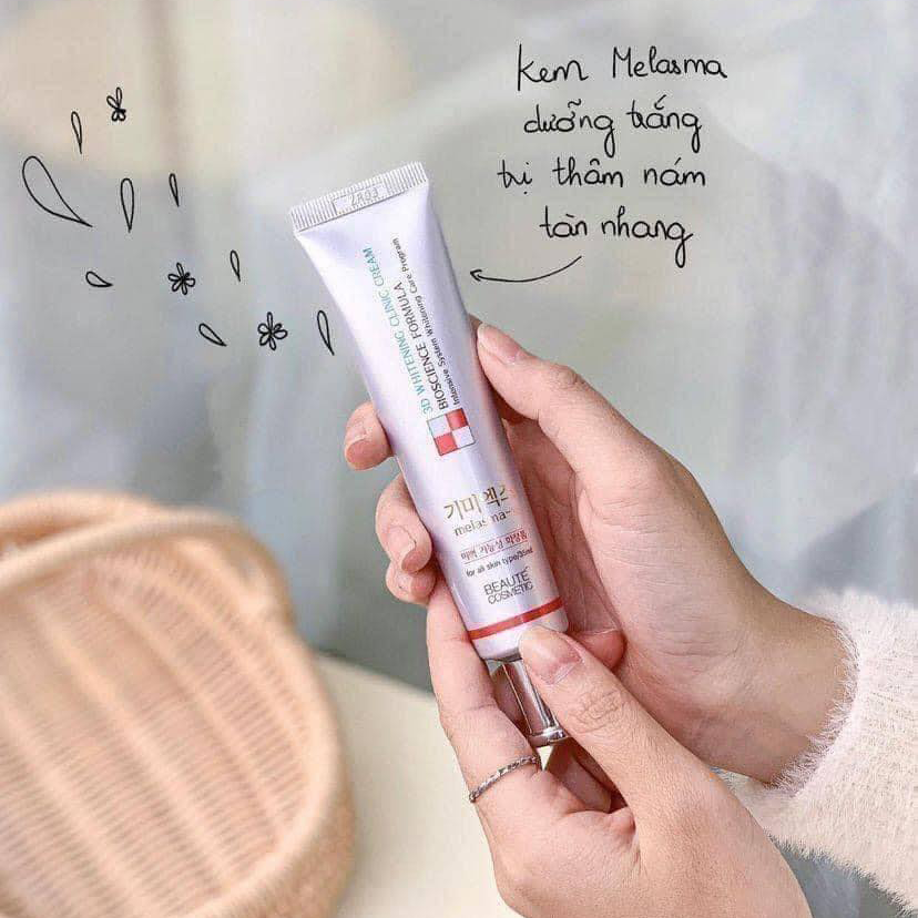 Kem Dưỡng Melasma-X 3D Whitening Clinic Renewal Cream Dưỡng Trắng Giảm Thâm Nám