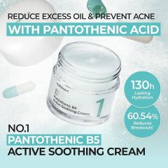 Kem Dưỡng Numbuzin No.1 Pantothenic B5 Active Soothing Cream Làm Dịu Da 80ml