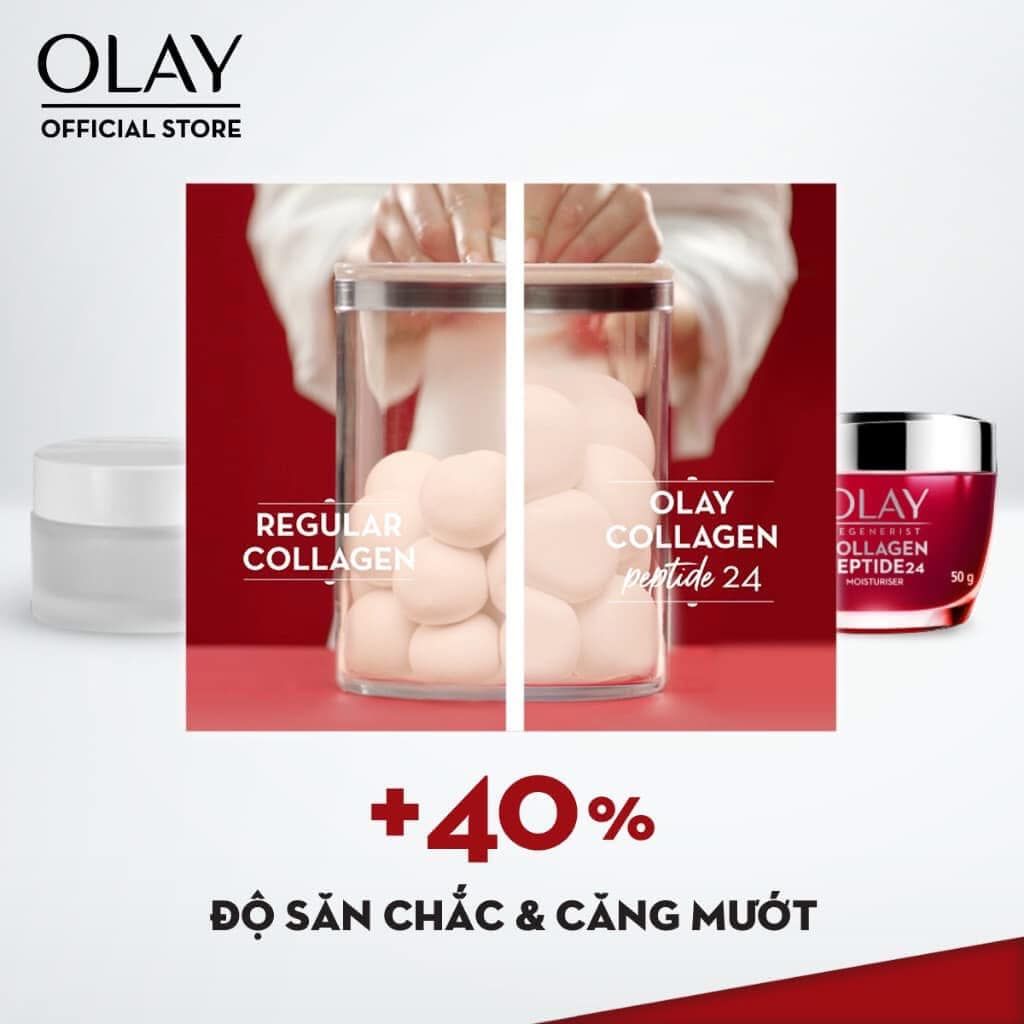 Kem Dưỡng Olay Collagen Peptide 24 Moisturiser Phục Hồi Dấu Hiệu Lão Hóa 50g