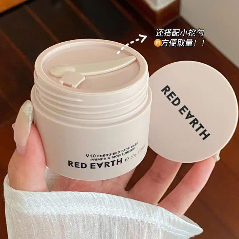 Kem Lót Red Earth V10 Energised Face Base Primer & Moisturizer