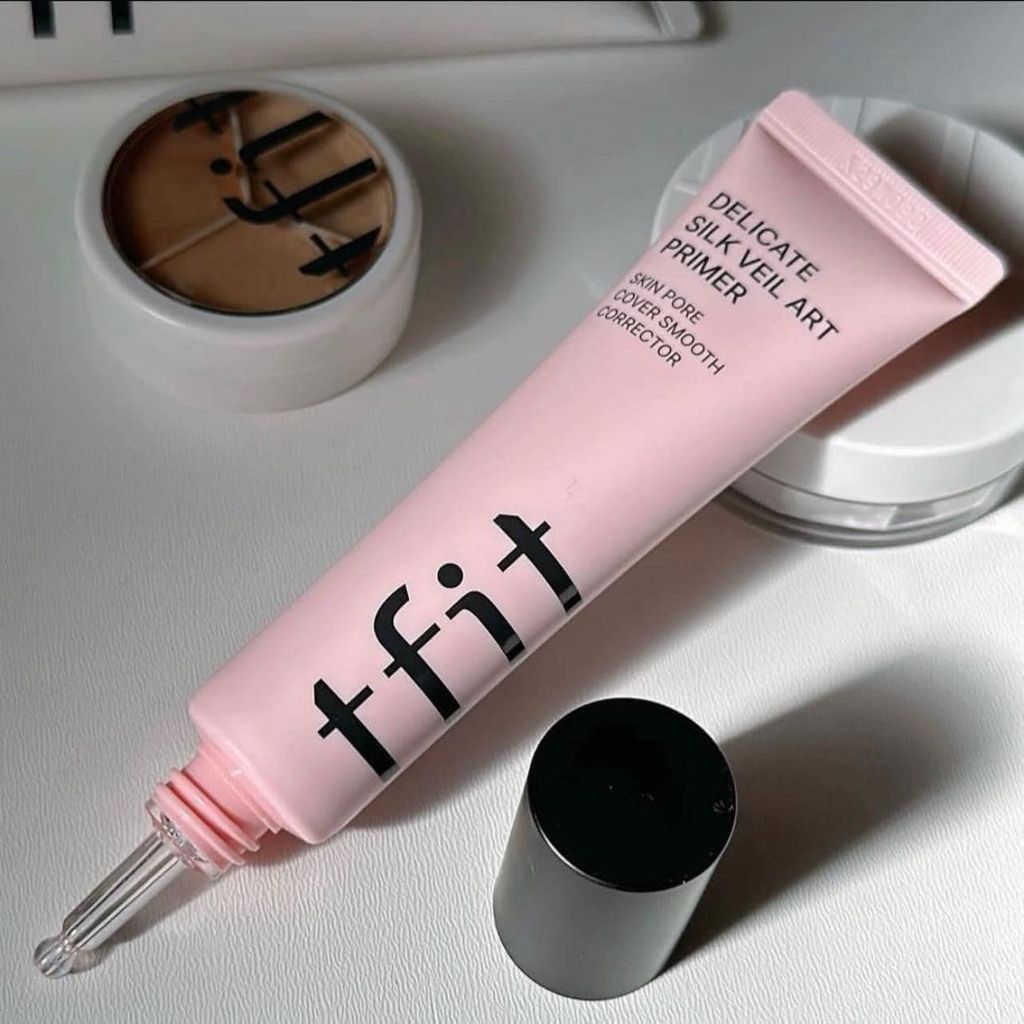 Kem Lót Trang Điểm Tfit Delicate Silk Veil Art Primer Che Phủ Lỗ Chân Lông 30ml