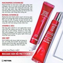 Kem Mắt Dạng Lăn PrettySkin Wrinkle Eraser Roll Eye Cream Retinol 30ml