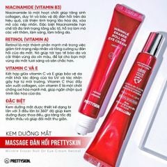 Kem Mắt Dạng Lăn PrettySkin Wrinkle Eraser Roll Eye Cream Retinol