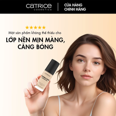 Kem Nền Catrice Invisible Cover Foundation Mịn Lì, Mỏng Nhẹ 30ml