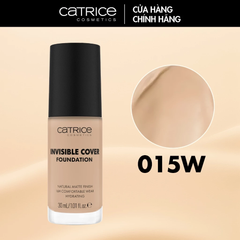 Kem Nền Catrice Invisible Cover Foundation Mịn Lì, Mỏng Nhẹ 30ml