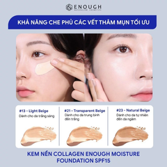 Kem Nền Enough Collagen Moisture Foundation 100ml