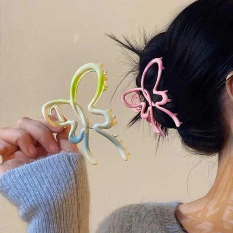 Kẹp Tóc Hình Bướm Xinh Xắn Nhiều Màu
