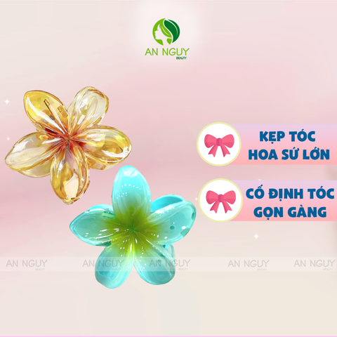 Kẹp Tóc Hoa Xinh Xắn Nhiều Màu