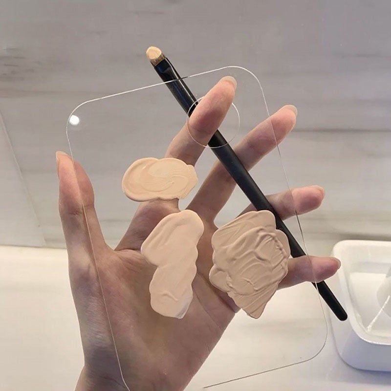 Khay Trộn Kem Nền Acrylic