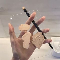 Khay Trộn Kem Nền Acrylic