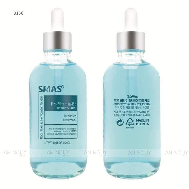 Tinh Chất SMAS Pro Vitamin B5 Hydra Cấp Nước, Phục Hồi Da 120gr