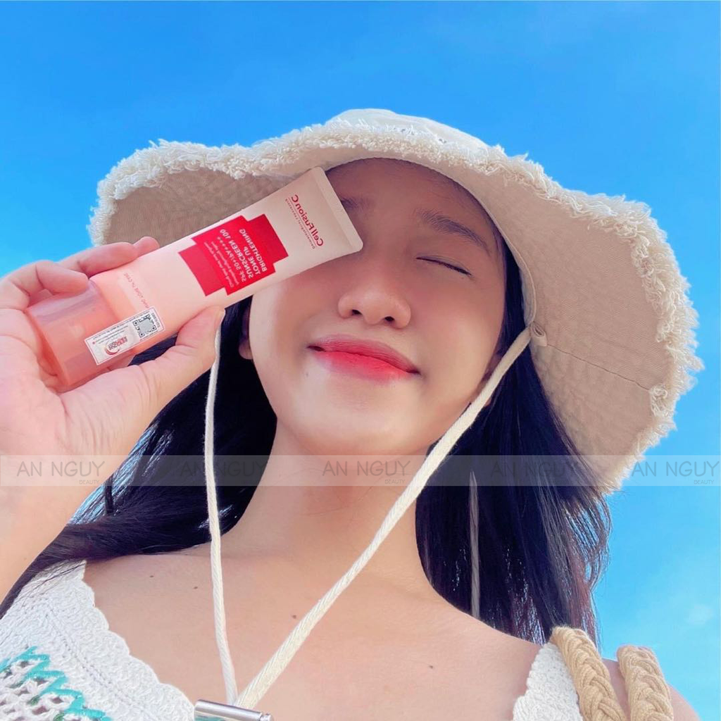 Kem Chống Nắng Cell Fusion C Brightening Tone Up Sunscreen 100 SPF50+ PA ++++ Nâng Tông Da